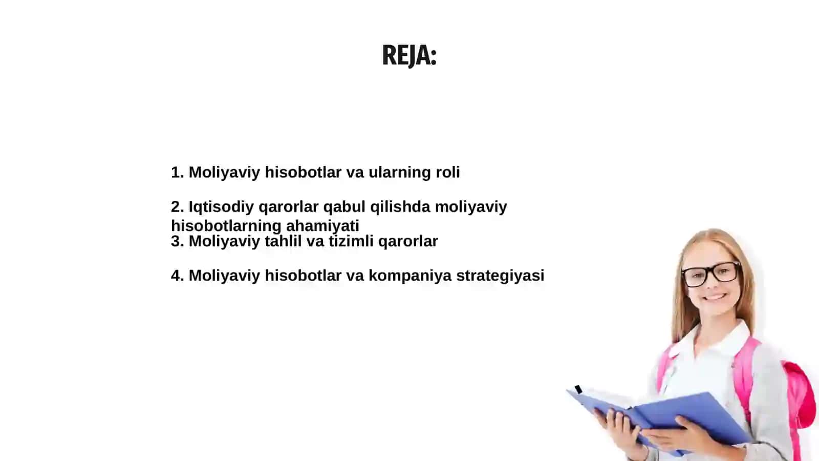 Moliyaviy hisobotning iqtisodiy qarorlar qabul qilishdagi ahamiyati 2