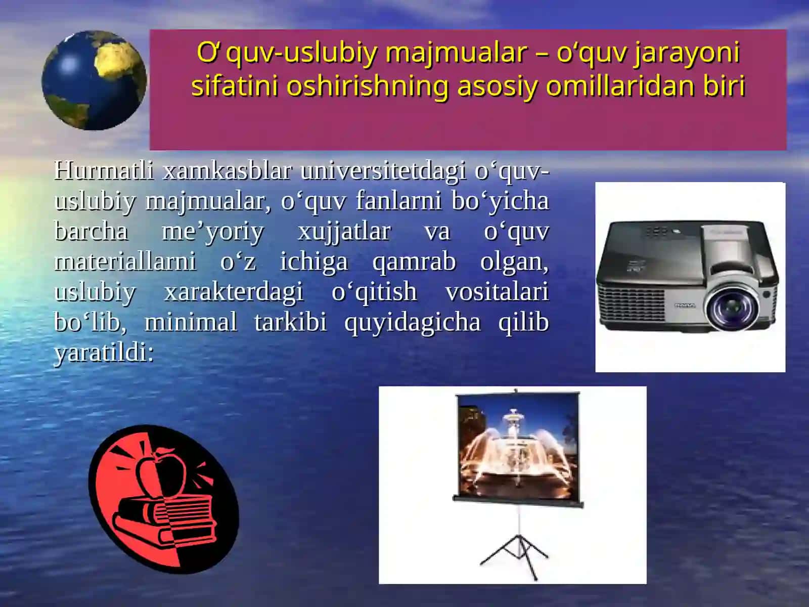 O‘QUV-USLUBIY MAJMUALAR 2