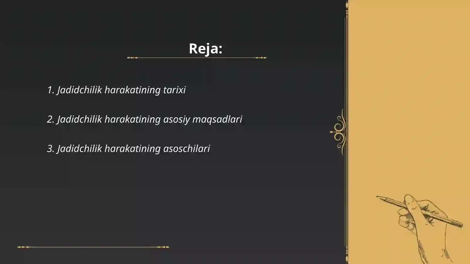 Jadidchilik harakati hayotga taʼsiri 2