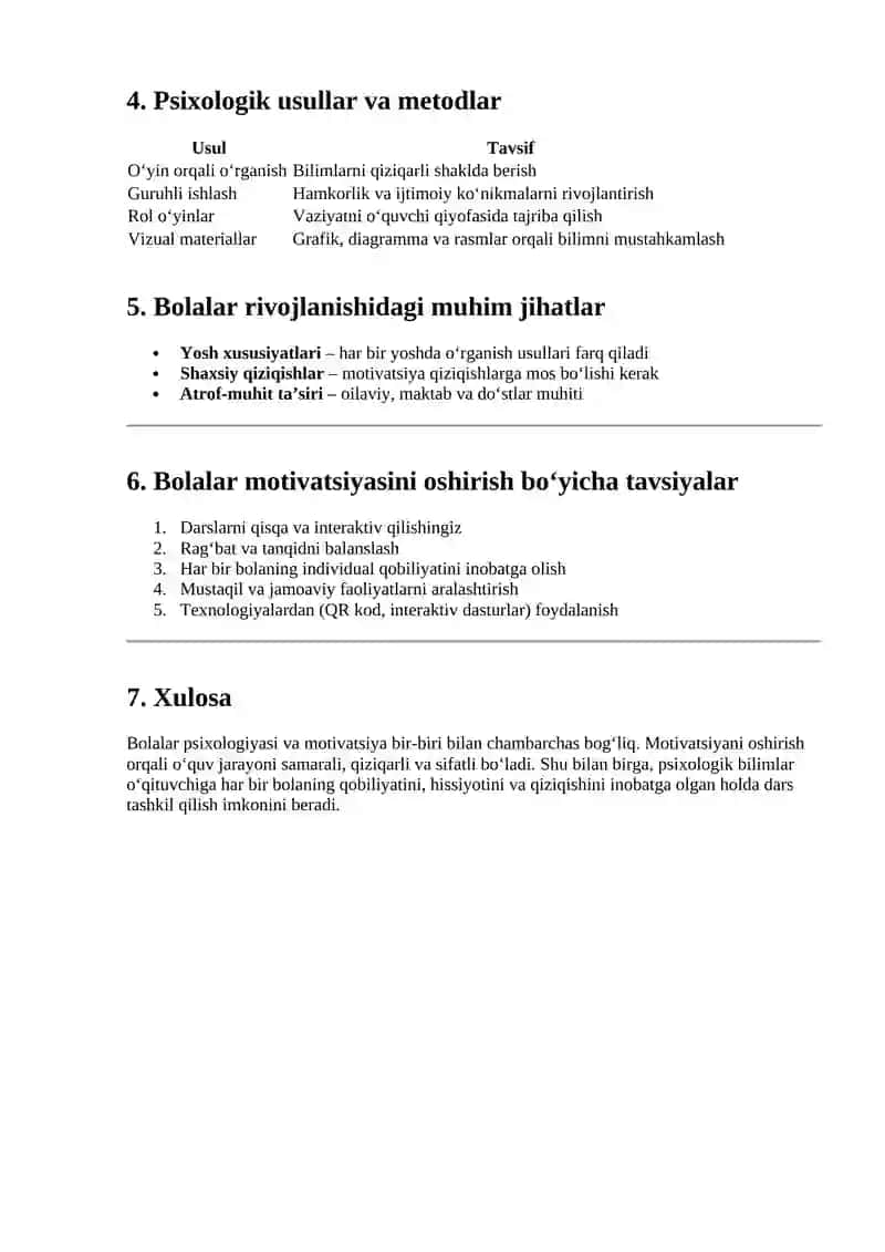 Bolalar psixologiyasi 2