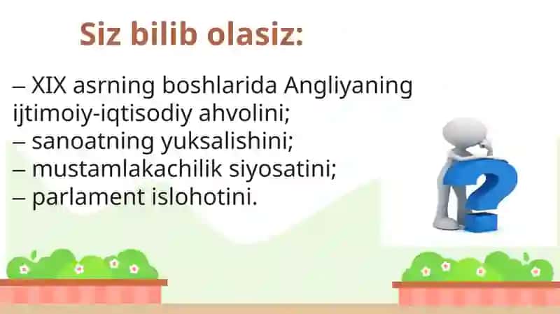 BUYUK BRITANIYANING YUKSALISHI 2