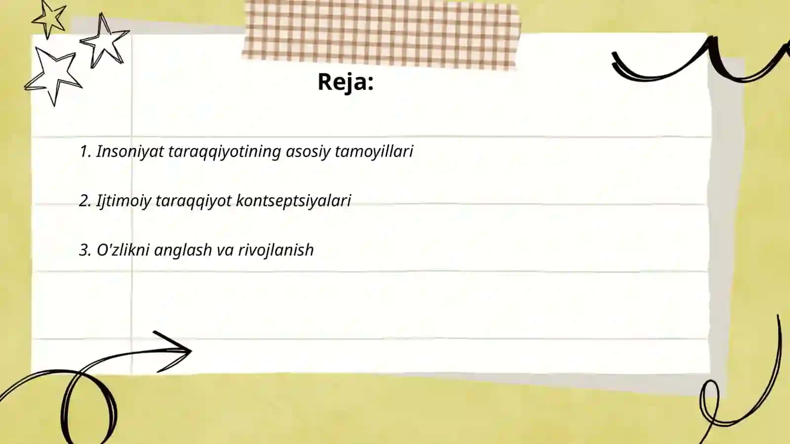 Rivojlanish falsafasi 2