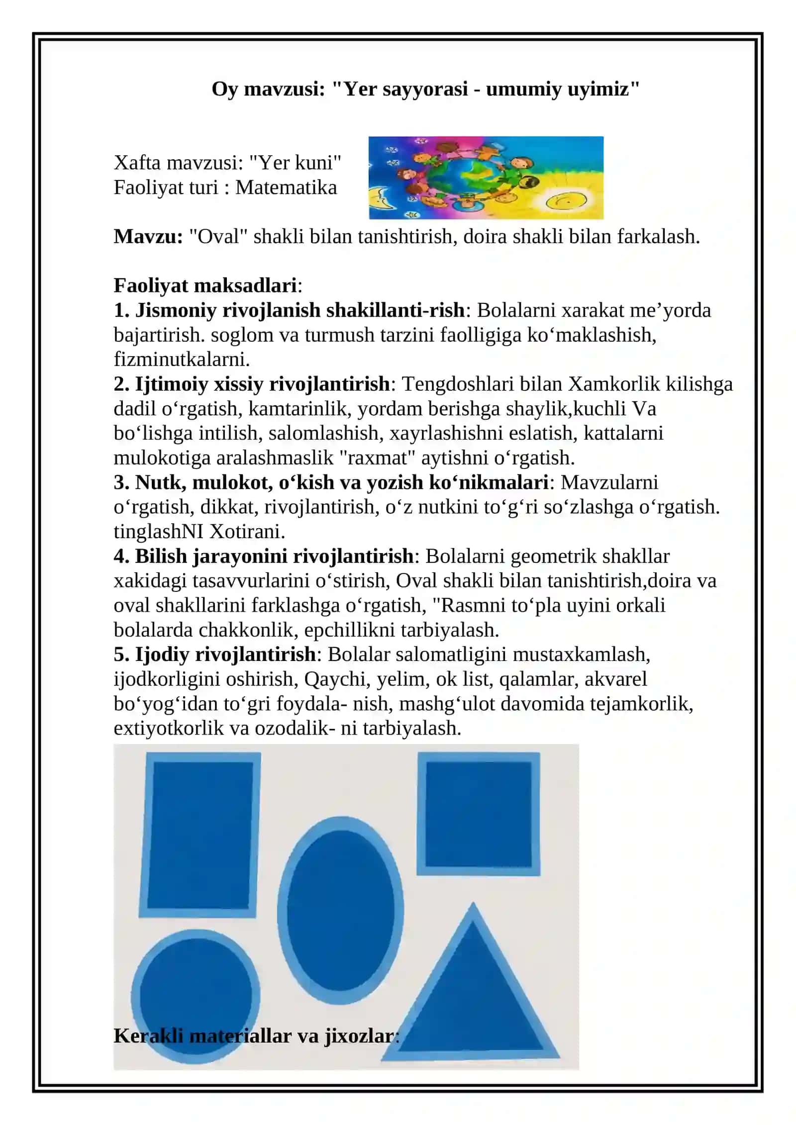 Yer sayyorasi umumiy uyimiz 2