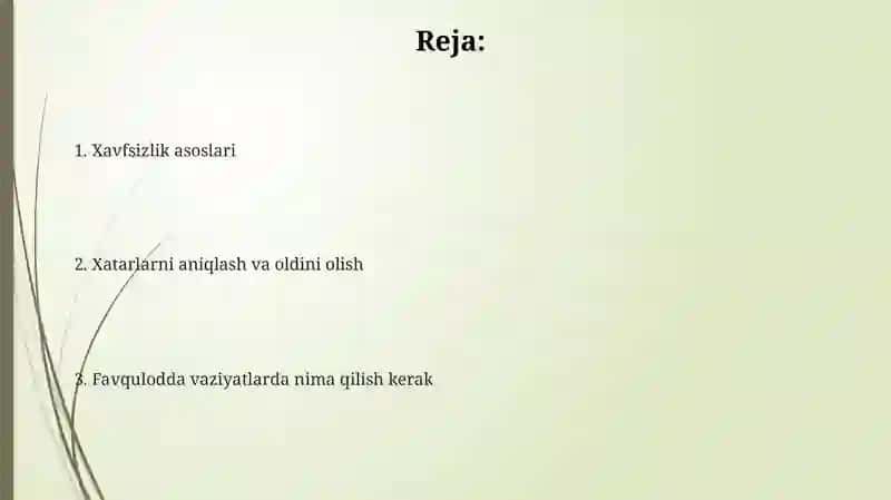 Mening xavfsizligim 2