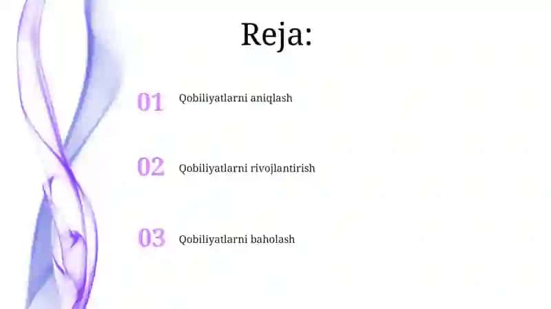 Qobiliyatlar haqida tushuncha 2