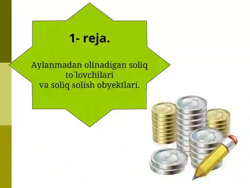 MAXSUS SOLIQ REJIMLARI 2