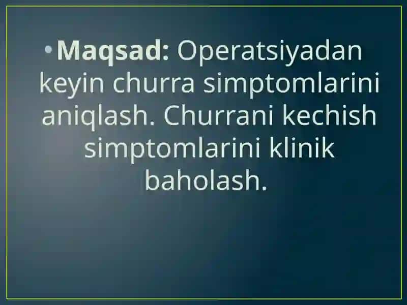 Cho'qqi churrasini tuzatish bo'yicha yo'riqname 2