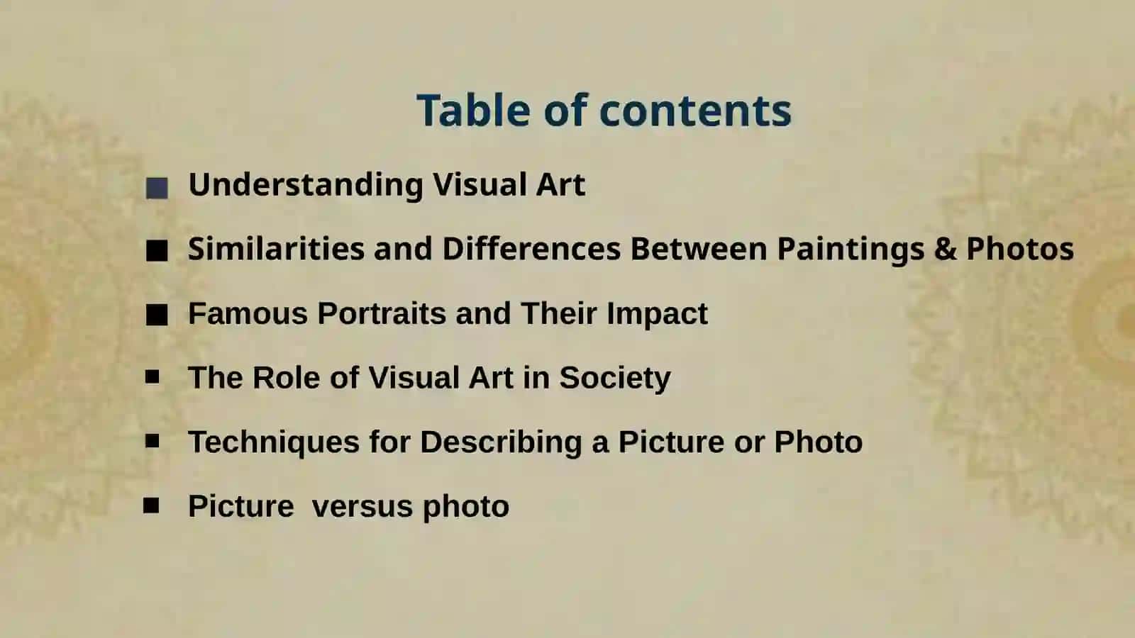 Describing pictures and photos (similarities and differences). Well-known portraits 2