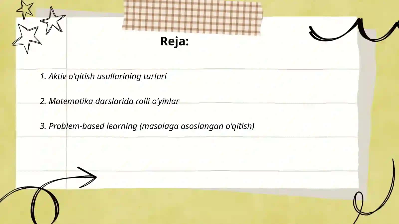 Matematika oʻqitishda Aktiv usuldan foydalanish 2