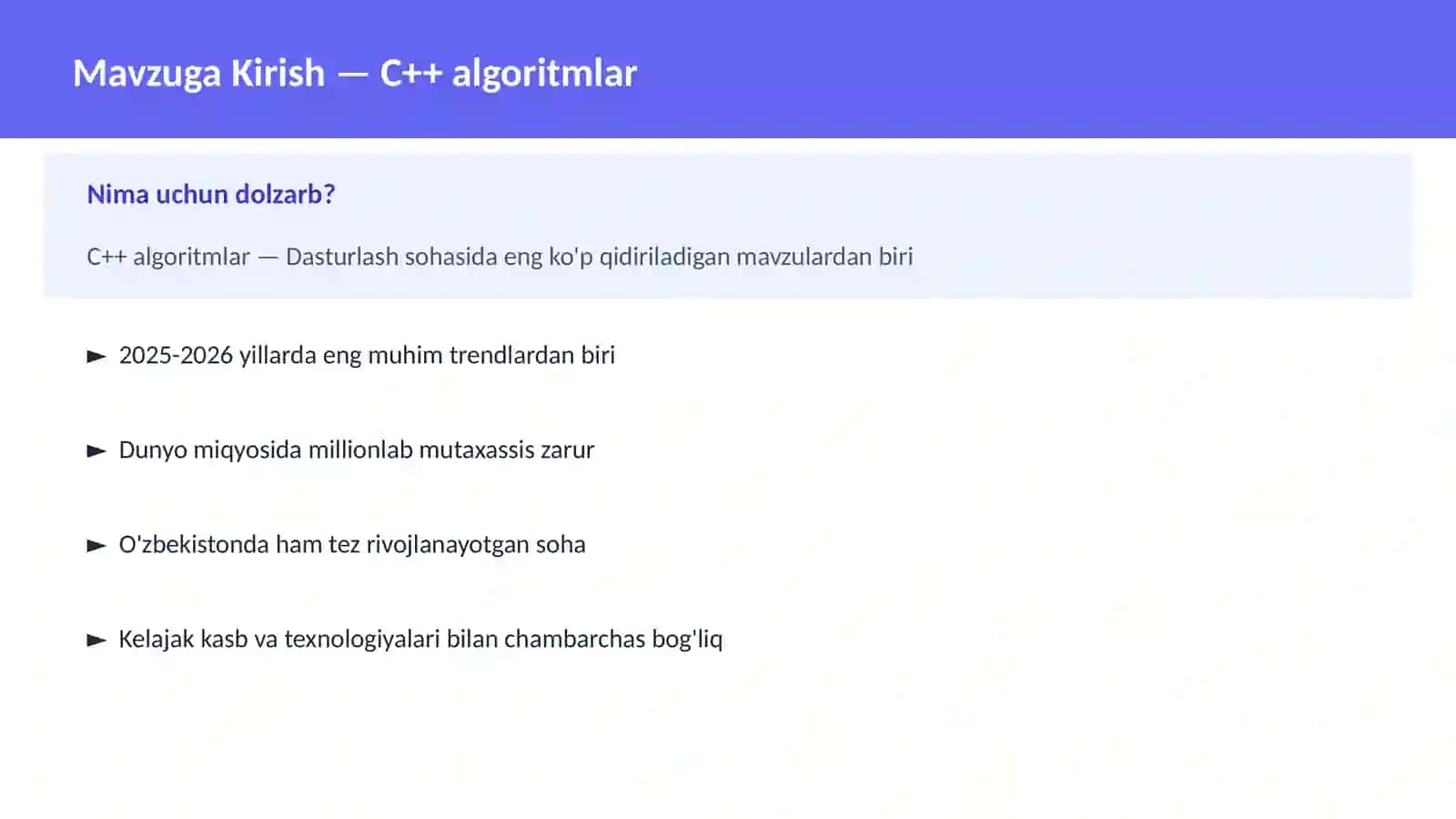 C++ algoritmlar 2