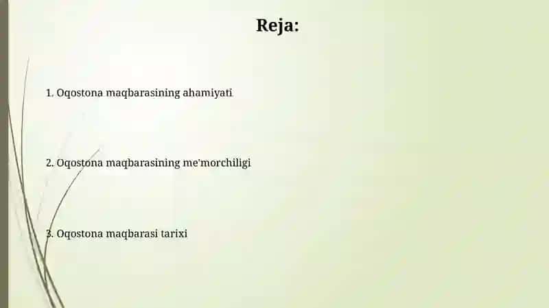 Oqostona maqbarasi 2
