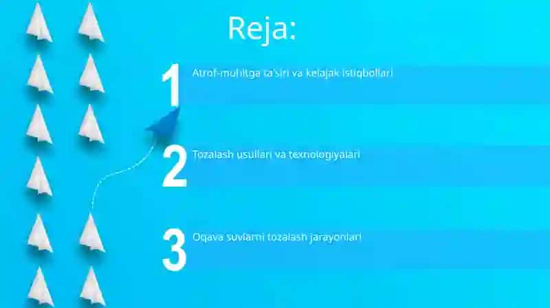 Oqava suvlarini tozalsh 2