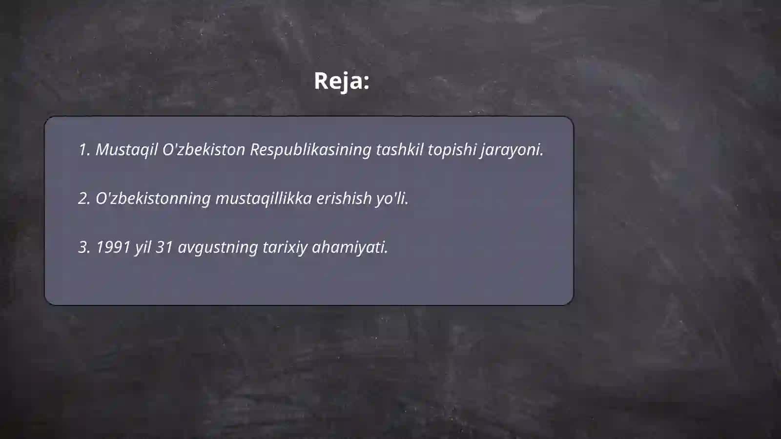 O'zbekistonning tashkil topishi va tarixiy ahamiyati 2