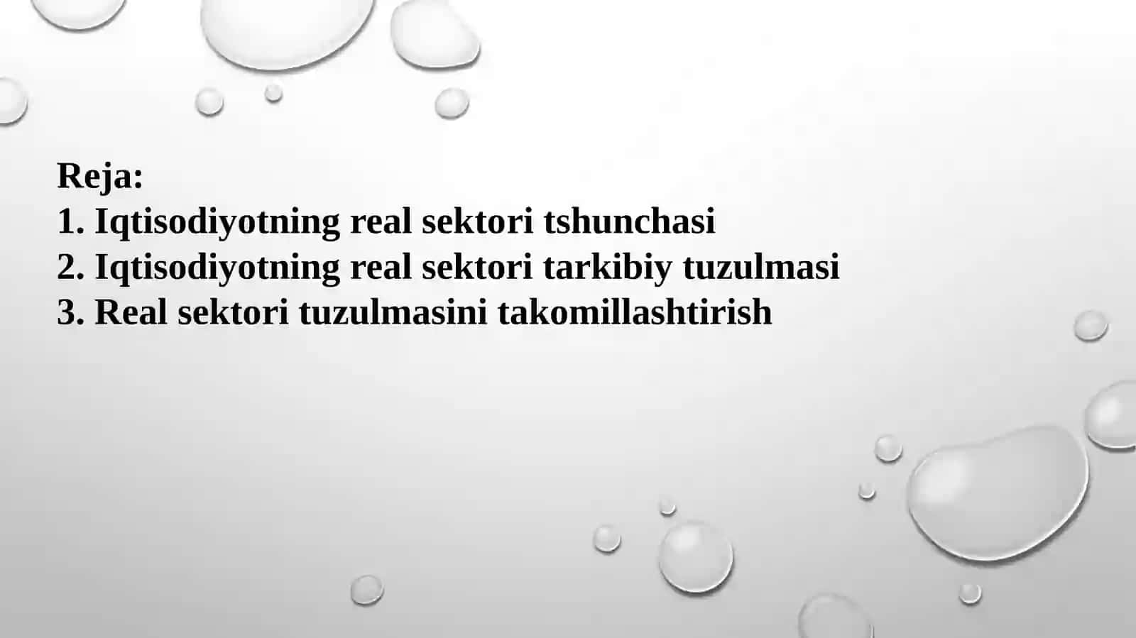 Dinamik makroiqtisoda real sektor 2