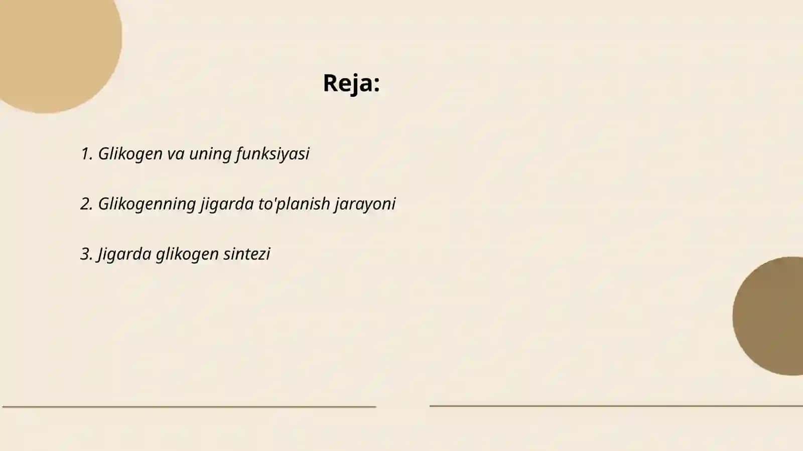Glikogenni jigarda toʻplanishi haqida maʼlumot 2