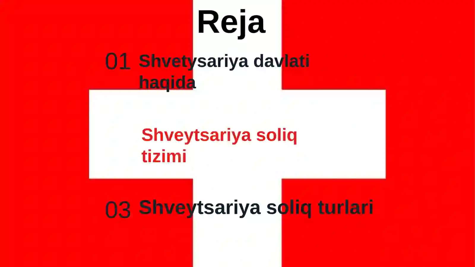 Shveytsariya soliq tizimi 2