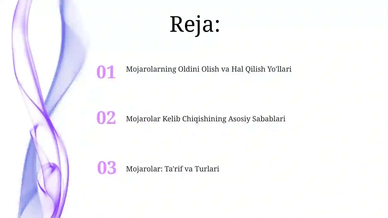 Nizolar va ularning kelib chiqish sabablari 2