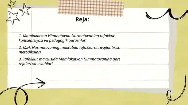 Tafakkur mavzusi 2