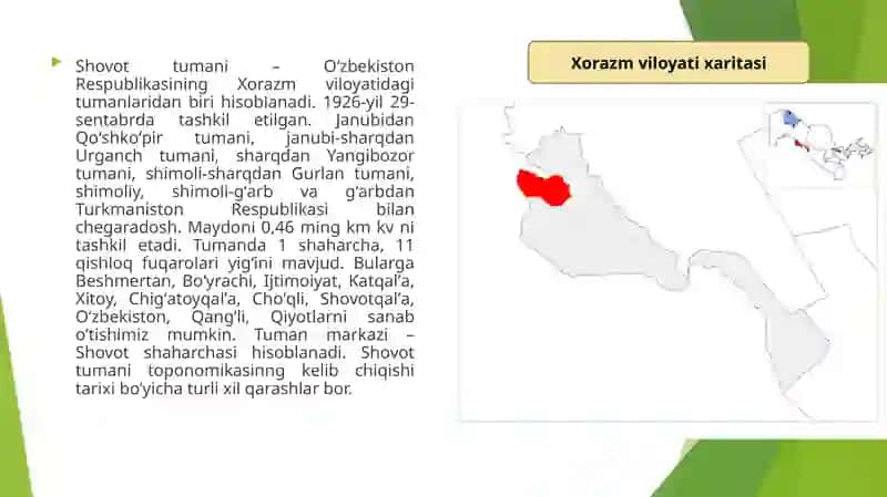 Bundan O'zbekiston yuragi. Shovottumani 2