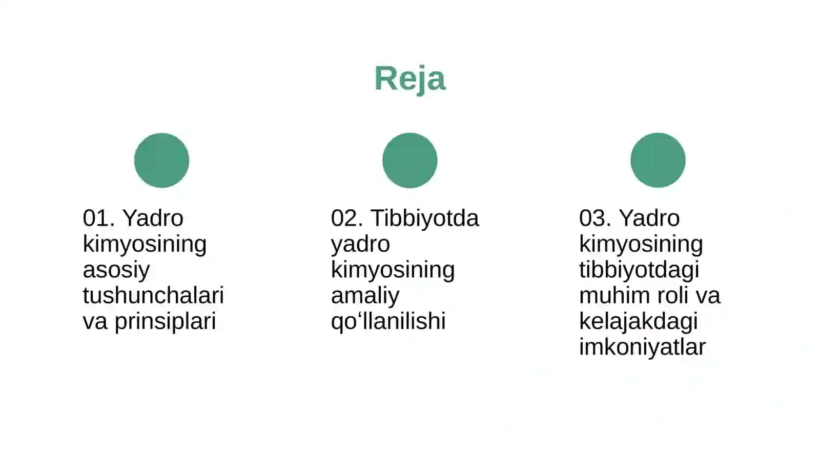 Yadro kimyosining tibbiyotdagi òrni 2
