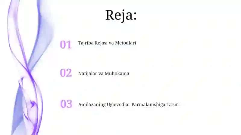 Amilazaning Uglevodlarini Parchalashga Tasirini Oʻrganish 2