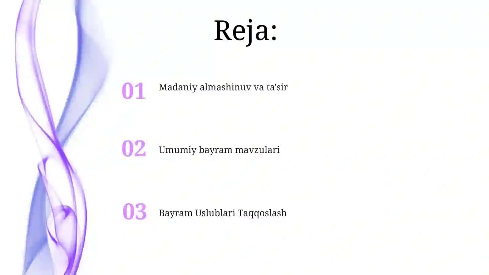 National identities of Uzbekistan and English speaking countries: traditions and holidays 2