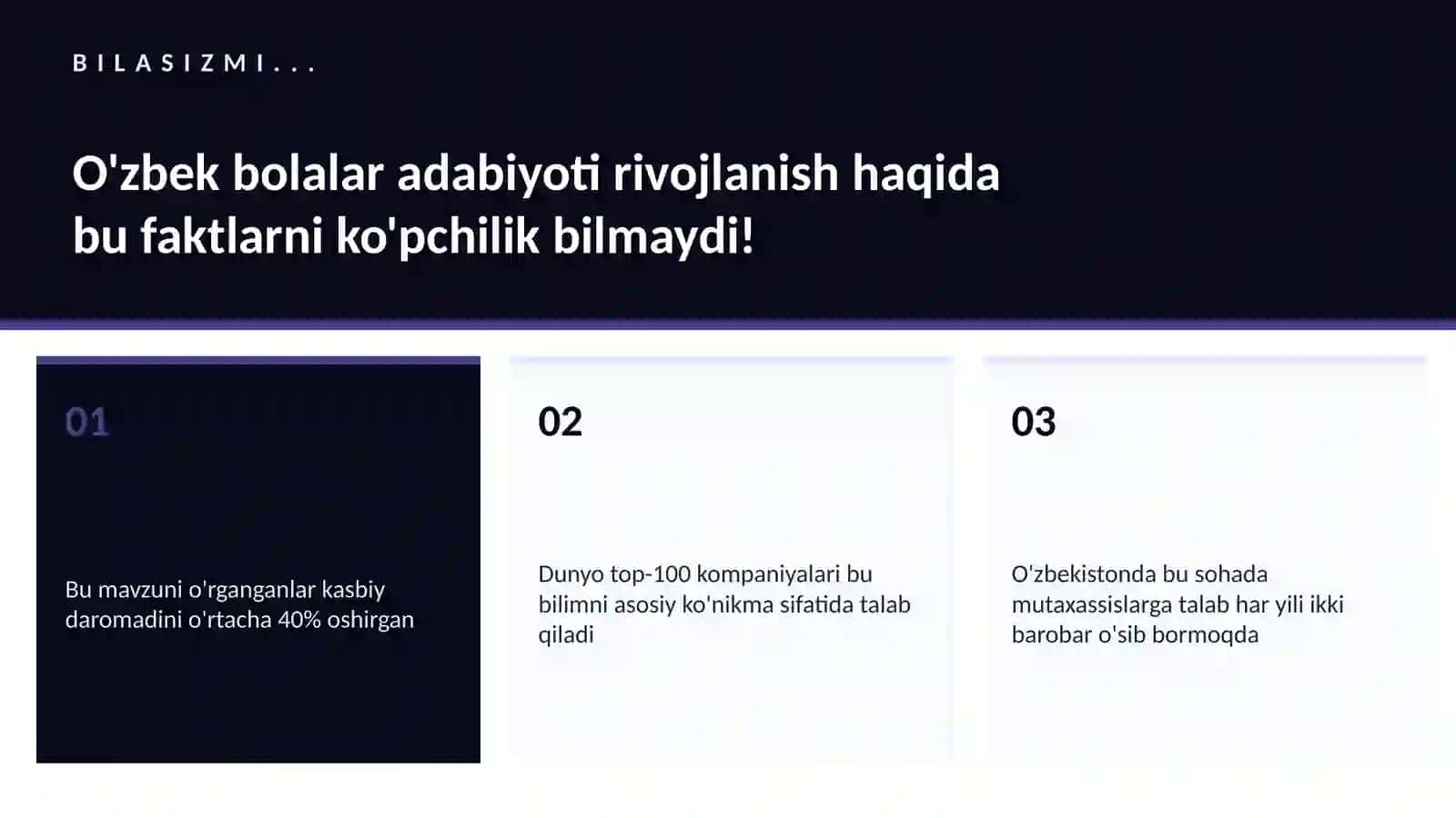 O'zbek bolalar adabiyoti rivojlanish 2
