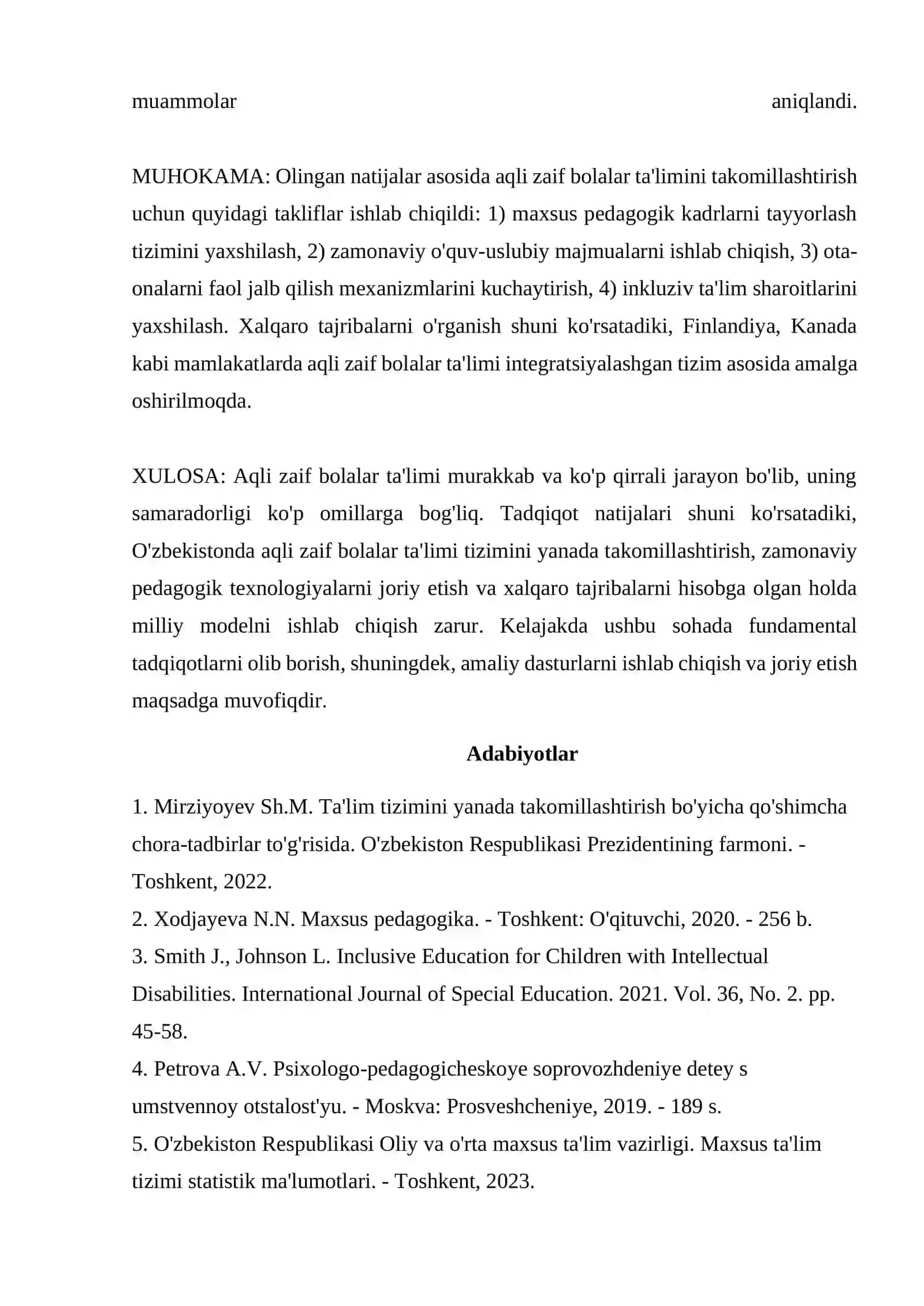 AQLI ZAIF BOLALAR TA'LIMI 2