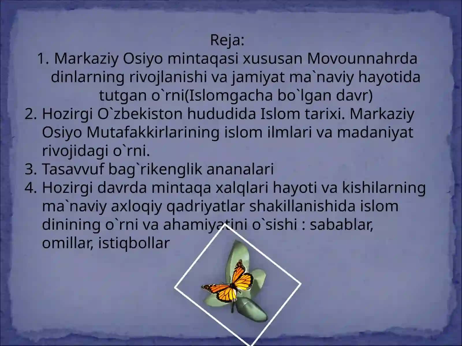 Islom dini qadriyatlari 2
