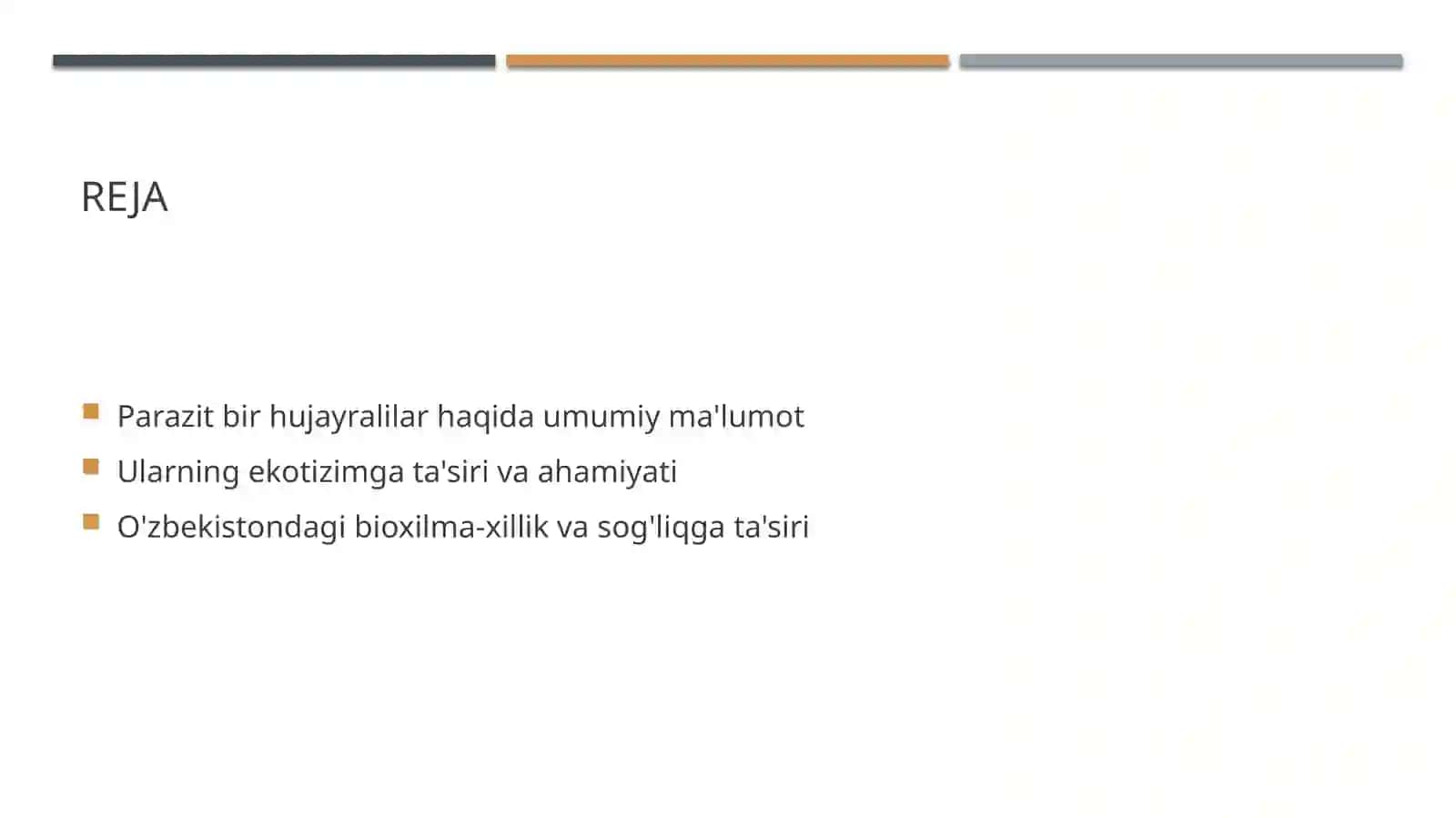 Parazit bir hujayralilar 2