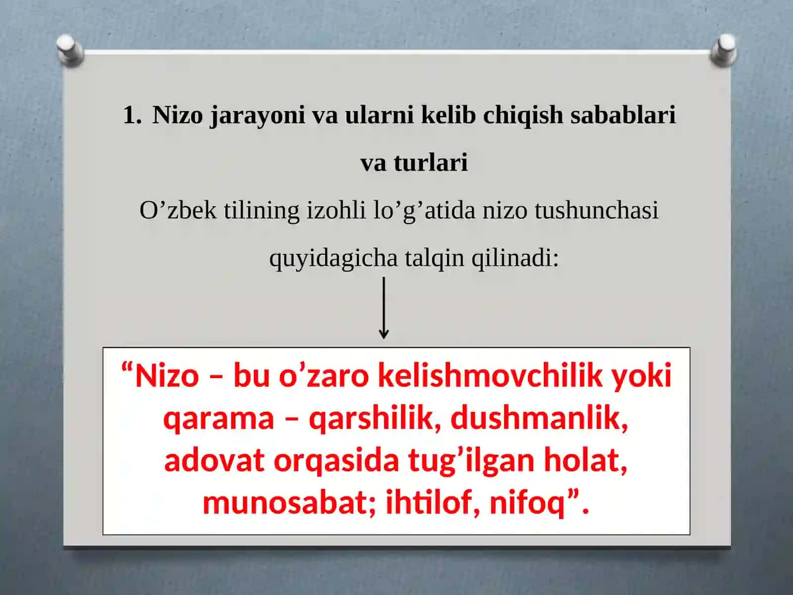 Nizo va stresni boshqarish 2