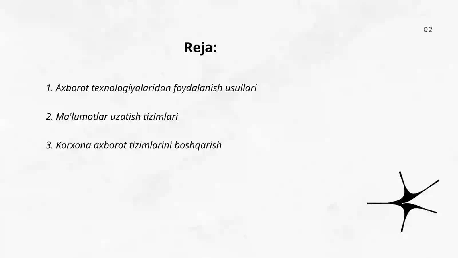 Axborot texnologiyalaridan foydalanish usullari 2