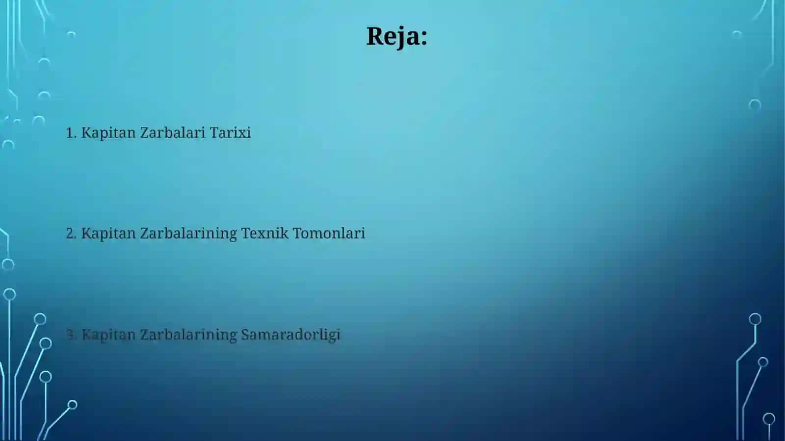 Kapitan Zarbalari Tarixi 2