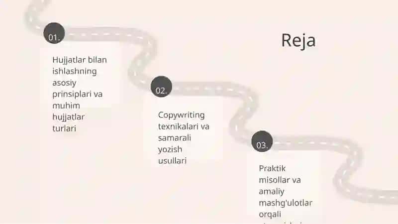 PR menejmentida hujjatlar bilan ishlash, copywriting 2