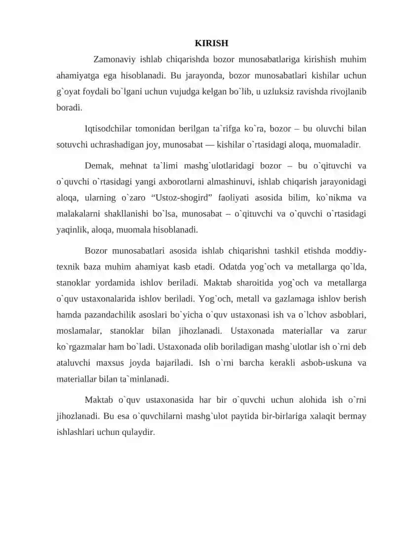 ISHLAB CHIQARISH IXTISOSLASHUVINING SHAKLLARI 2