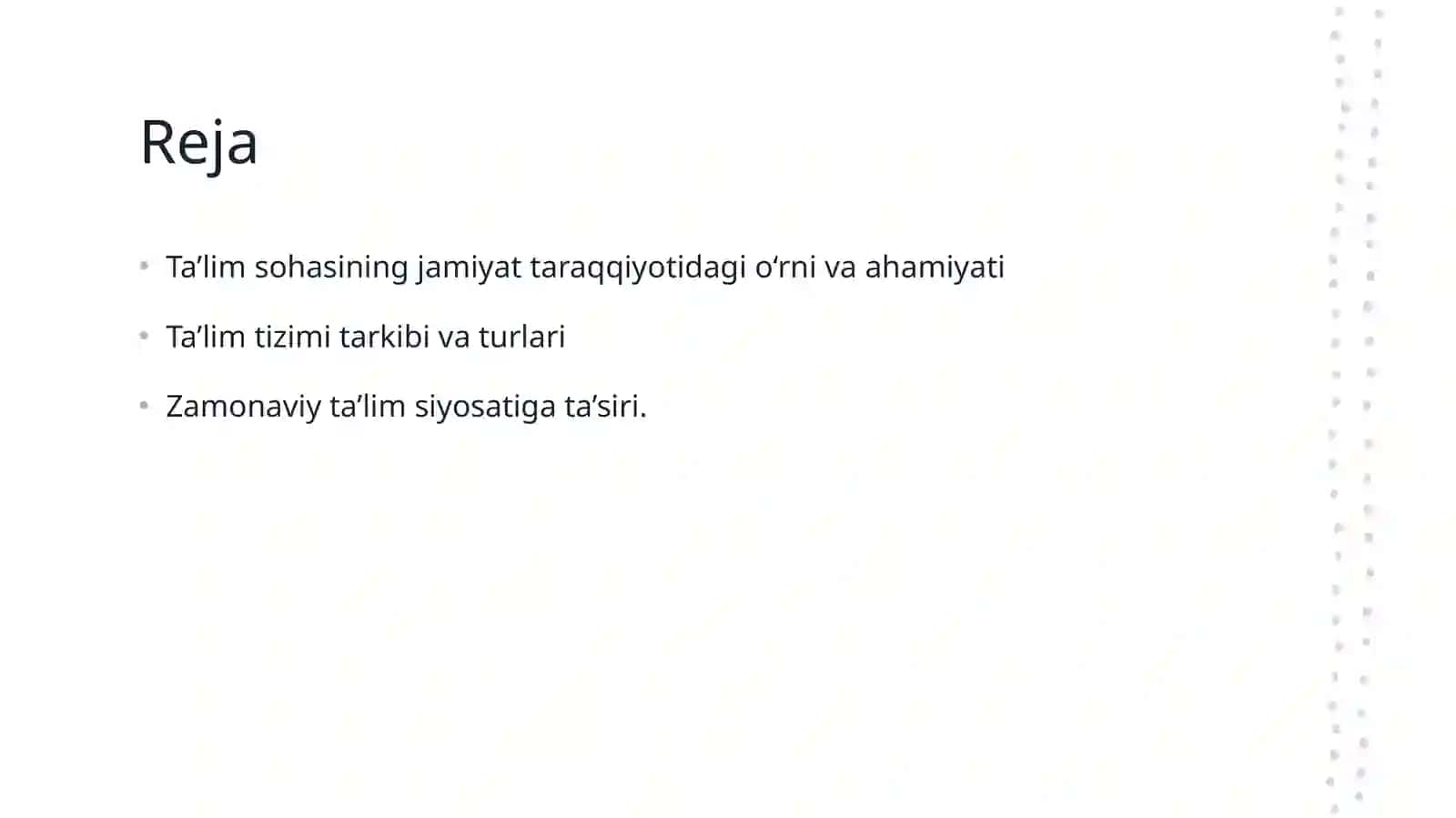 O‘zbekiston Respublikasi “Ta’lim to‘g‘risida”gi Qonunining mohiyati 2