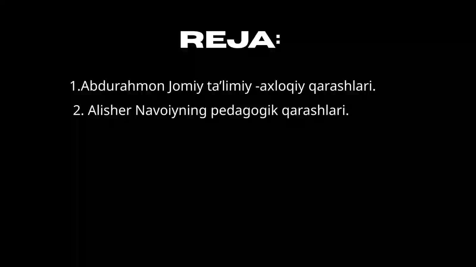 Abdurahmon Jomiyning Ta'limiy - Ahloqiy Qarashlari 2