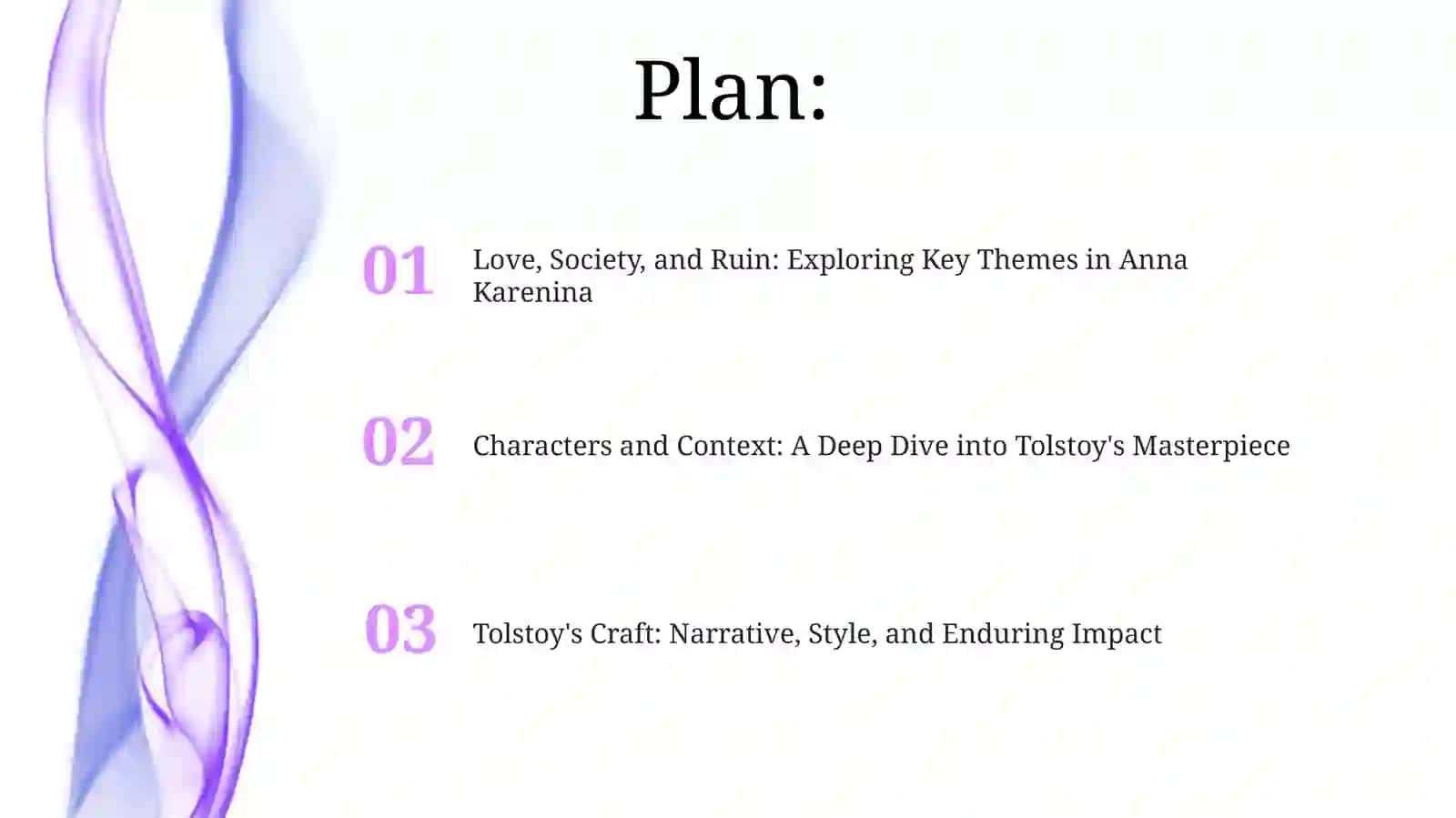 Analysis of the Realistic Novel - “Anna Karenina” 2
