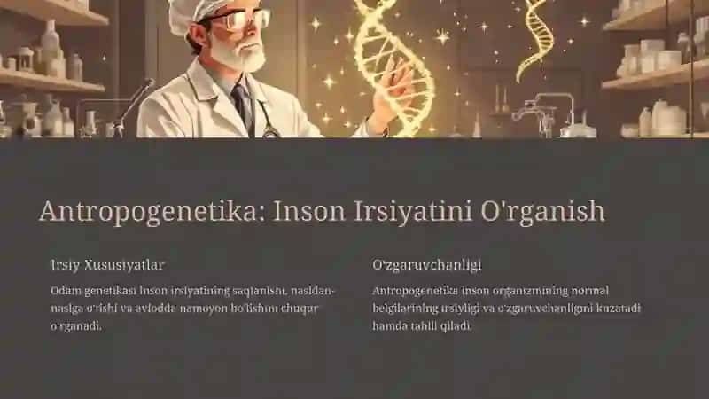 Antropogenetika usullari: Shajara usuli 2