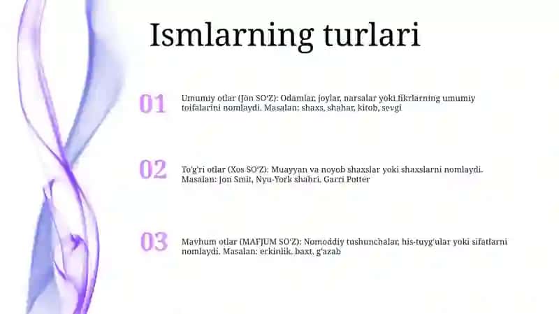 Ot SoʻZ Turkumi Haqida 2
