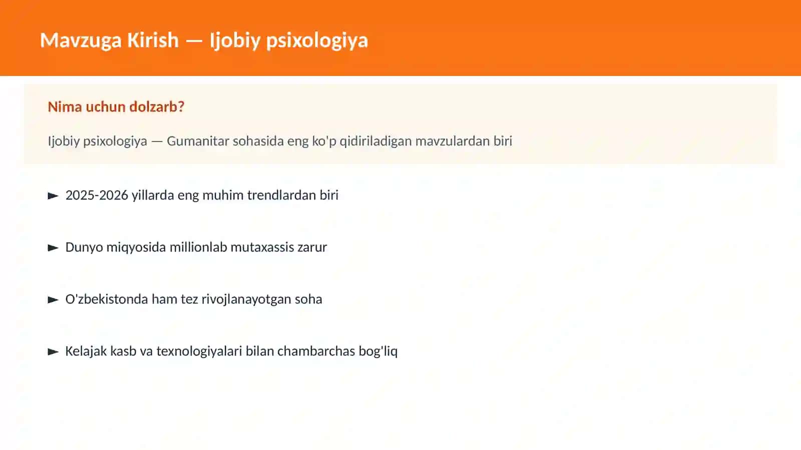 Ijobiy psixologiya 2