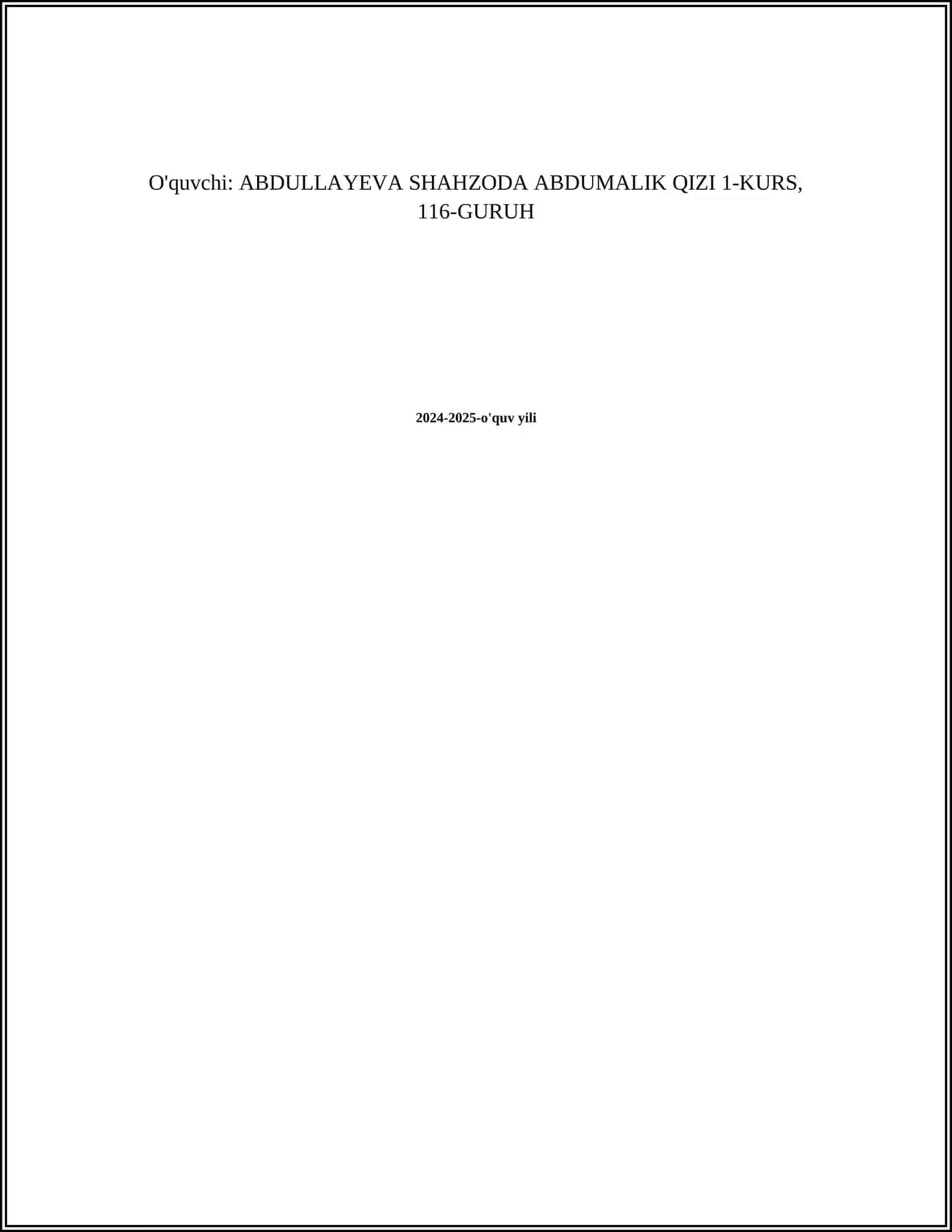 SUDAN DAVLATI MUSTAQIL ISH 2
