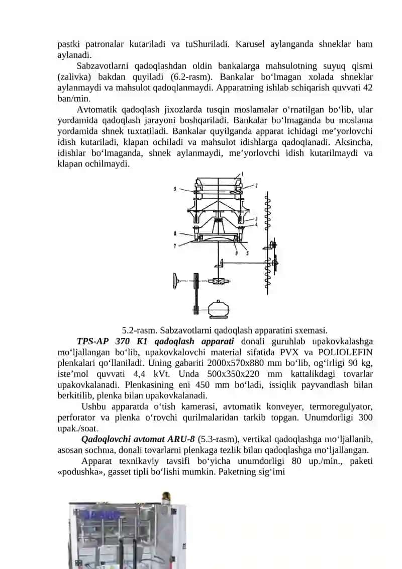 Quyuq mahsulotni qadoqlash apparati 2