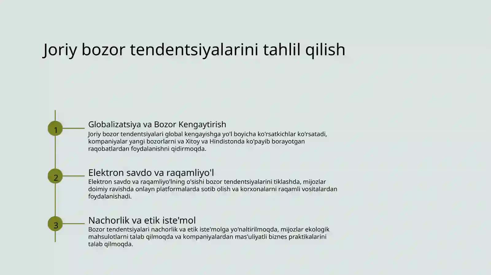 Globalizatsiya va Bozor Kengaytirish 2