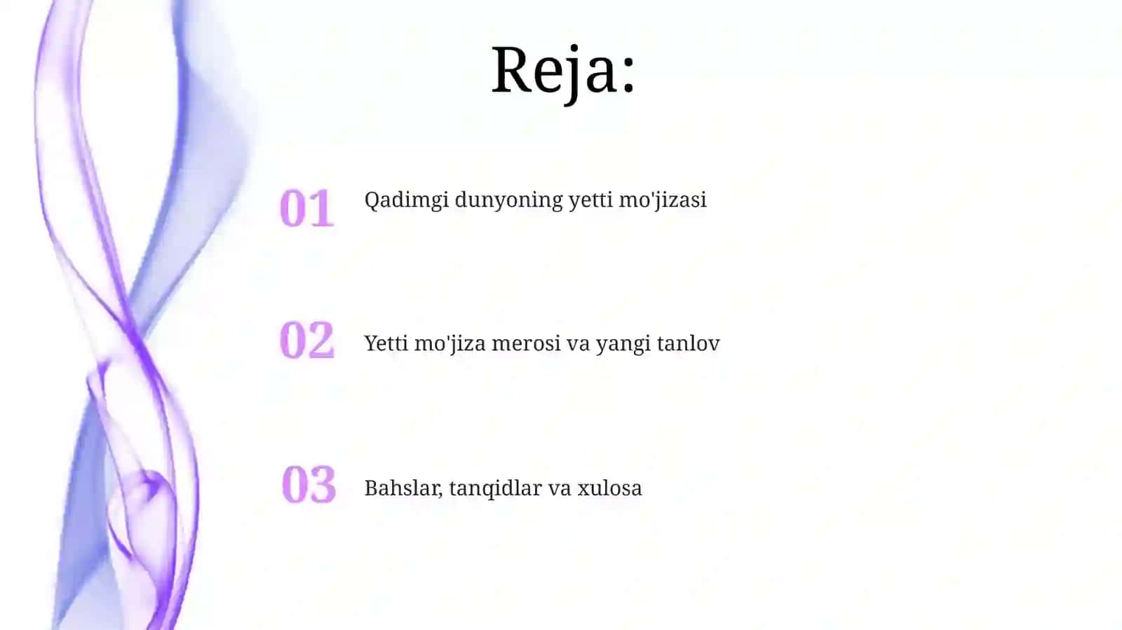 Dunyoning 7 mo‘jizalari 2