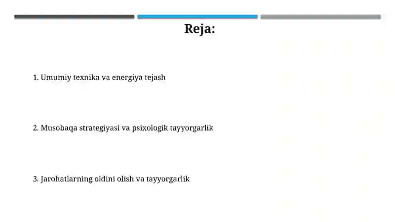 Uzoq masofaga yugurish texnikasi 2