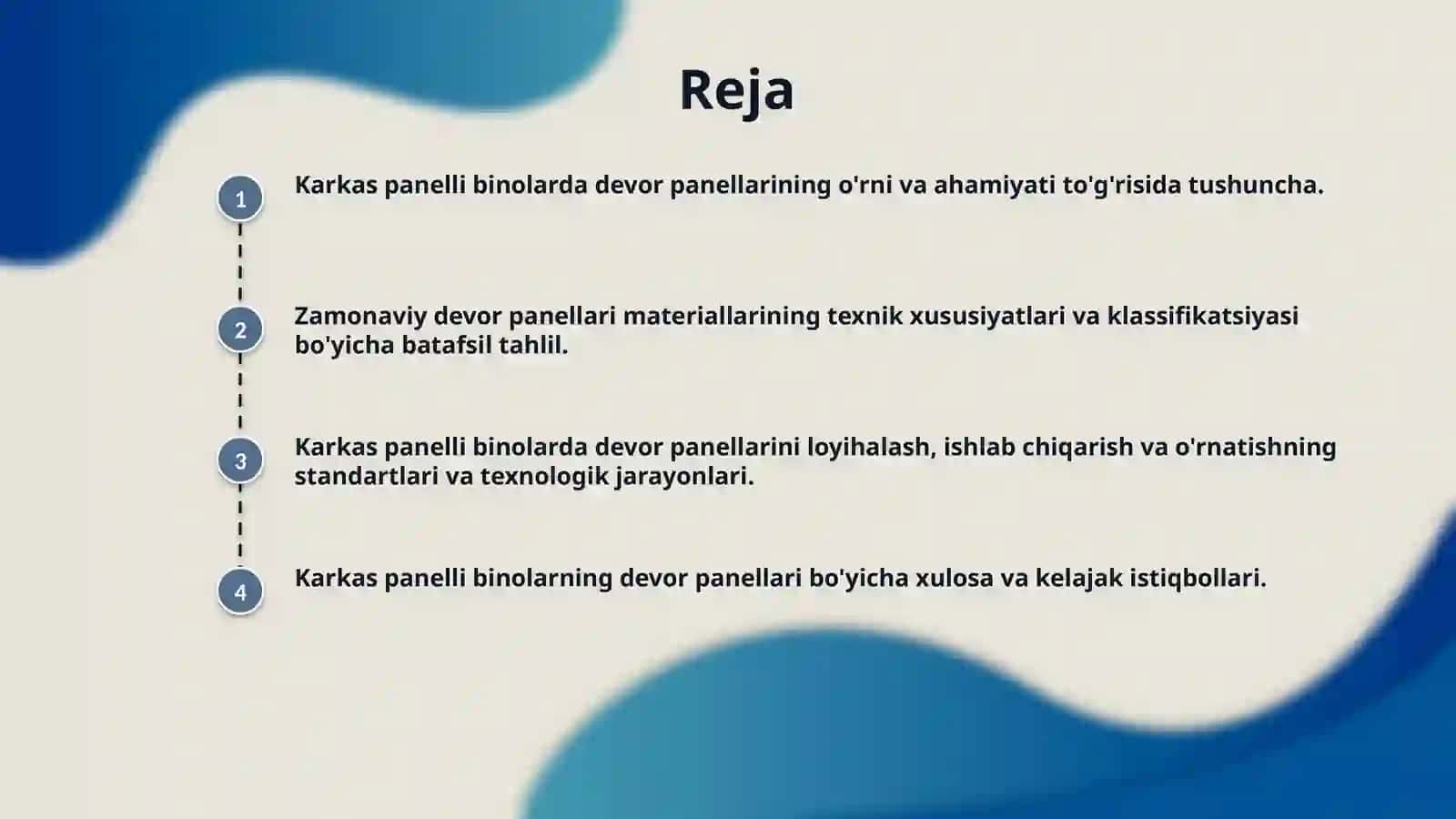 Karkas panelli binolarning devor panellari. 2