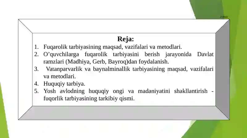 Fuqaroliktarbiyasi 2