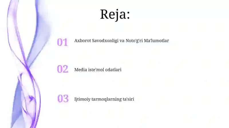 Media maydonda axborot tarqatish madaniyati 2