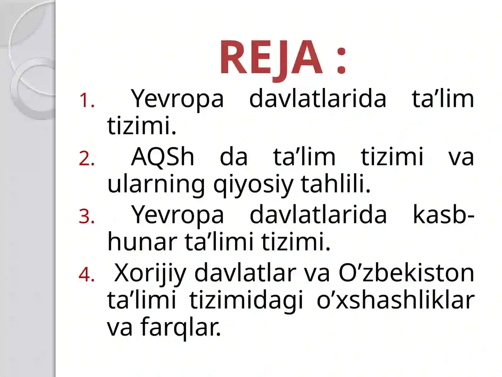 Yaponiya ta`lim tizimining shakllanishi 2
